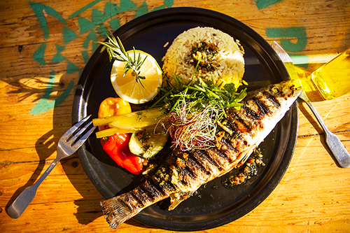 Poisson grillé